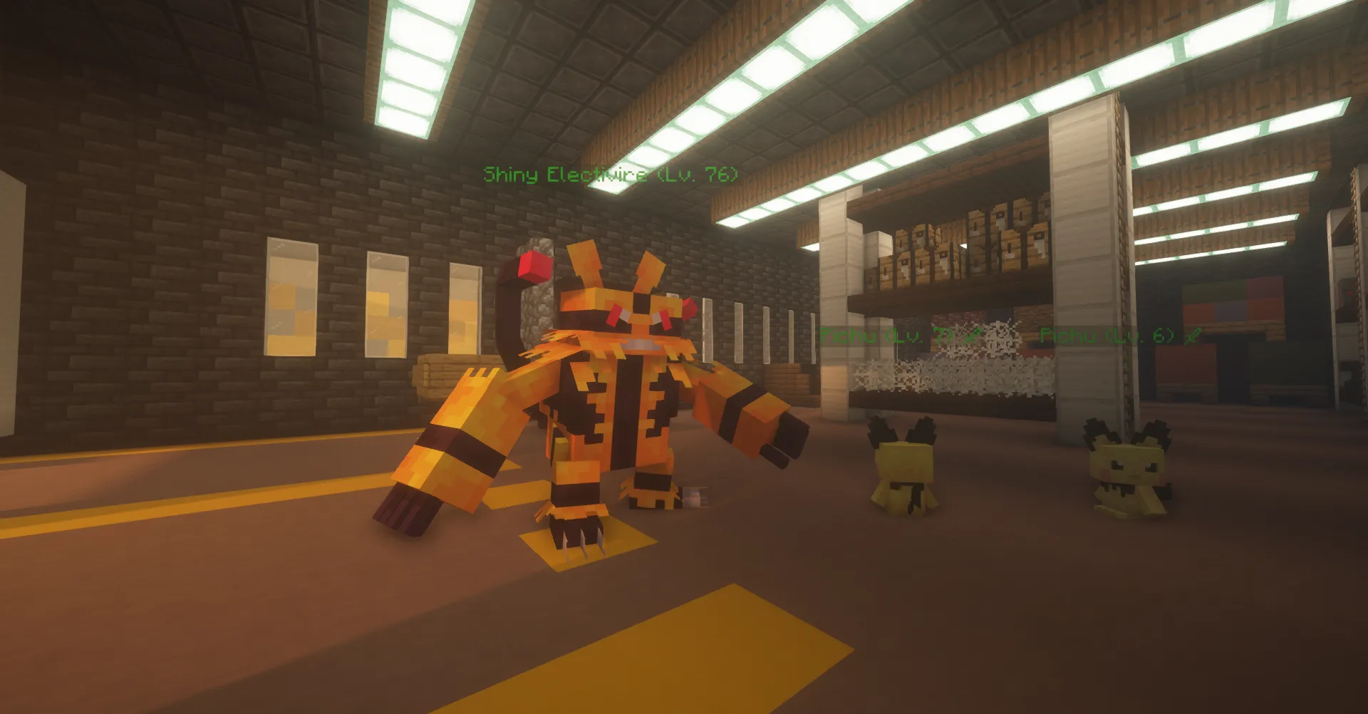 Pokemon Electivire w Minecraft Pokemon Electivire w Minecraft