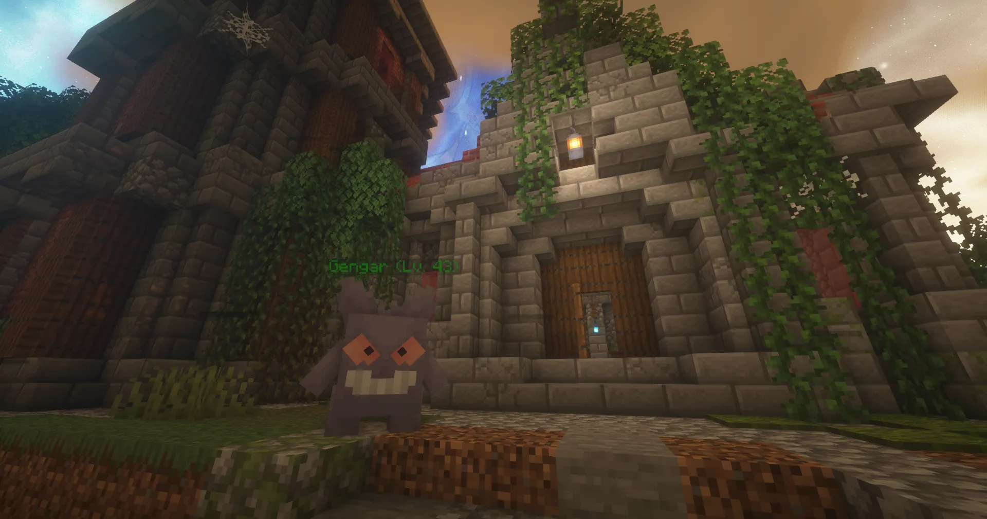 Pokemon Gengar w Minecraft Pokemon Gengar w Minecraft